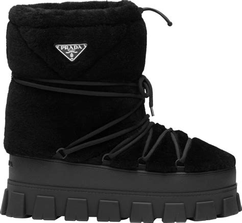 prada snow boots black|prada ankle boots nordstrom.